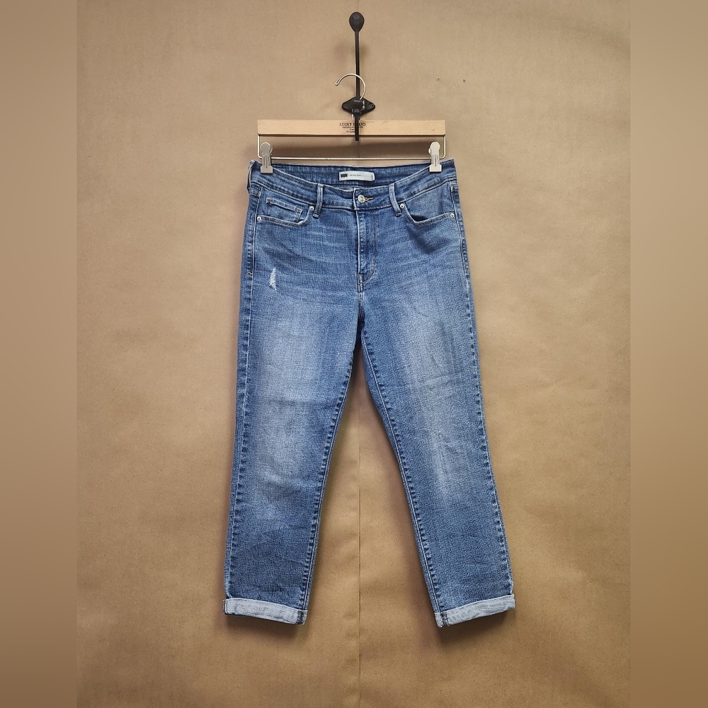 Levi's mid rise skinny crop sz 12